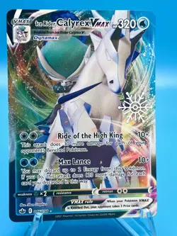 Ice Rider Calyrex VMAX Chilling Reign 046/198 Holo Ultra Rare- Pokemon TCG LP+ - Image 1