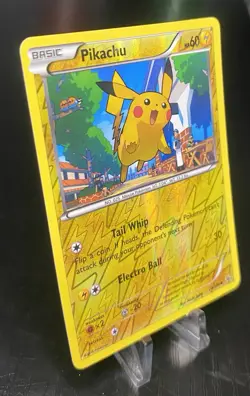 Pikachu Reverse Holofoil Common XY - Roaring Skies 20/108 Pokemon TCG - Image 3