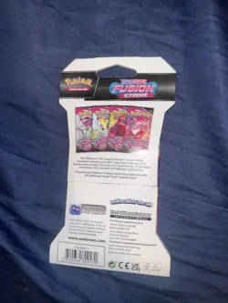 Pokemon TCG Sword & Shield 08 Fusion Strike Sleeved Booster Pack 820650809170 - Image 3