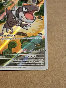 Tyrunt MEP 070 Pokemon Center Stamped Mega Evolutions Perfect Order Promo NM - Image 5