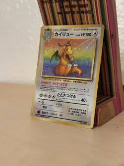 Dark And Fossil Dragonite Holo Japanese Vintage Pocket Monster Lot 1997 Hp - Image 3
