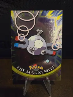 Pokemon Tv Animation Edition Series 2 Magnemite #81 Foil Blue Logo 2000 🌟🌟🌟 - Image 1