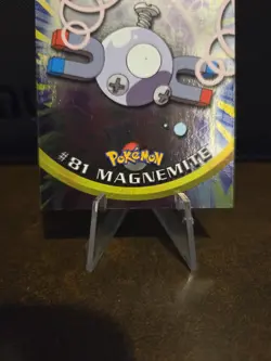 Pokemon Tv Animation Edition Series 2 Magnemite #81 Foil Blue Logo 2000 🌟🌟🌟 - Image 3
