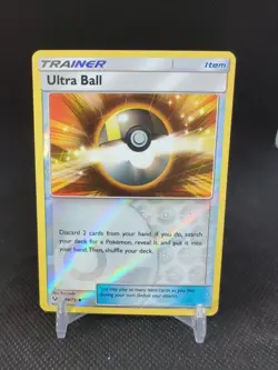 2017 Pokemon Sun & Moon Base Set #68/73 Ultra Ball - Image 1