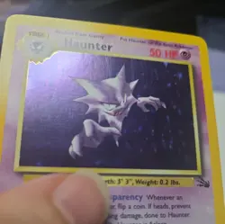 Pokemon TCG Haunter Fossil 6 Holo Unlimited Holo Rare - Image 2