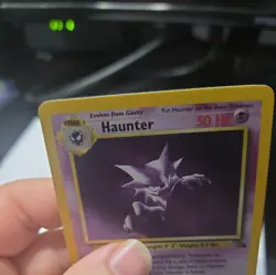 Pokemon TCG Haunter Fossil 6 Holo Unlimited Holo Rare - Image 4
