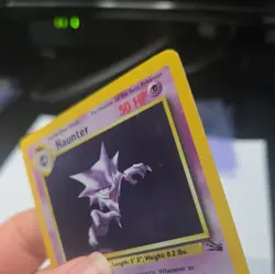 Pokemon TCG Haunter Fossil 6 Holo Unlimited Holo Rare - Image 5