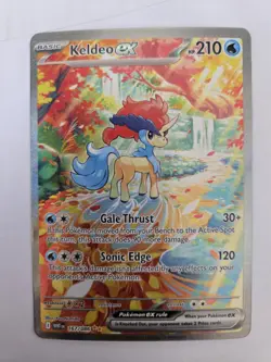 Pokemon TCG Keldeo ex 167/086 SIR White Flare NM - Image 1