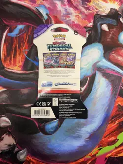 Pokemon Scarlet & Violet Temporal Forces New Sleeved Booster Pack (Random Art) - Image 2
