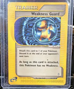 Pokemon/Nintendo Pokemon TCG Weakness Guard 141/147 Aquapolis Trainer 2002 - Image 1