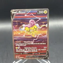 Pokemon Raikou V GG41/GG70 SWSH Crown Zenith Galarian Gallery Holo 200HP ENG - Image 1