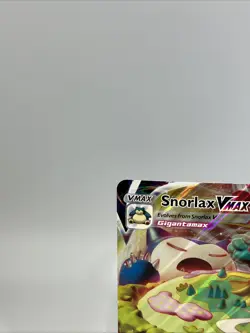 Pokemon TCG Jumbo Snorlax VMAX 142/202 Stamped Promo Sword & Shield #ML - Image 3