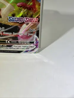 Pokemon TCG Jumbo Snorlax VMAX 142/202 Stamped Promo Sword & Shield #ML - Image 5
