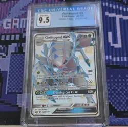Pokemon TCG CGC 9.5 Golisopod GX Holo SV48/SV94 Hidden Fates English 2019 - Image 1
