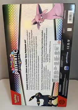 POKEMON Scarlet & Violet Prismatic Evolutions Premium Figure Collection Box - Image 4