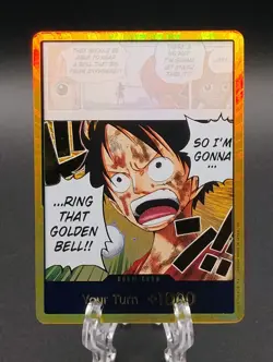 One Piece Gold DON!! OP15 Luffy Ring That Golden Bell Adventure On Kamis Island - Image 2