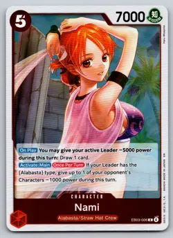 Nami (006) EB03-006 Extra Booster: One Piece Heroines Edition One Piece - Image 1