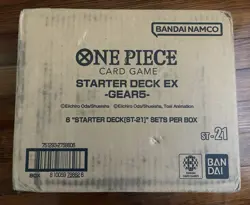 One Piece Starter Deck Ex Gear 5 - Case - 6 Starter Decks With Promo - Image 2