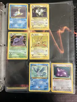 Pokemon TCG Fossil Set /62 Great Condition 8 Holo 49 Cards! Ditto Muk Raichu Etc - Image 2