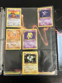 Pokemon TCG Fossil Set /62 Great Condition 8 Holo 49 Cards! Ditto Muk Raichu Etc - Image 3