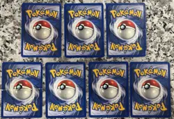 POKEMON BASE SET HOLO SHADOWLESS 7-CARD LOT!! 1999 WOTC - Image 5