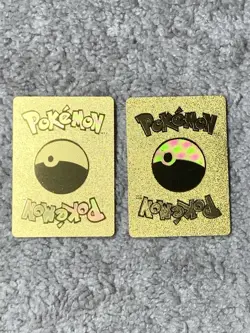 Set of 2 Greninja GX HP230 Shuriken Flurry Gold Foil Fan Art Card - Image 4