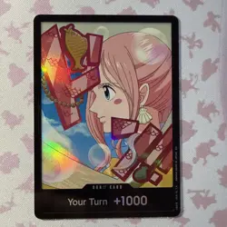 PRB02 DON !! Shirahoshi PRB-02 FOIL /TEXTURED ONE PIECE Card NM English - Image 1