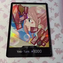 PRB02 DON !! Shirahoshi PRB-02 FOIL /TEXTURED ONE PIECE Card NM English - Image 2