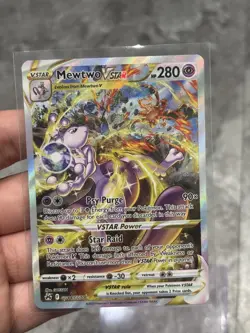 Mewtwo VSTAR GG44/GG70 - Crown Zenith Galarian Gallery Ultra Rare Pokemon Card - Image 1