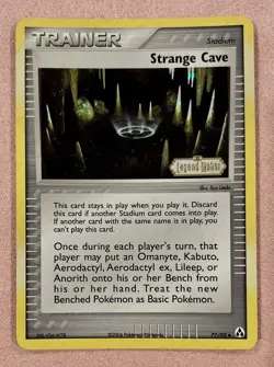 Strange Cave | EX Legend Maker 77/92 | Reverse Holo Stamped | Pokemon Card | LP - Image 1