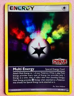 Multi Energy 89/108 Reverse Holo | EX Power Keepers | 2007 Pokemon TCG Card | LP - Image 1