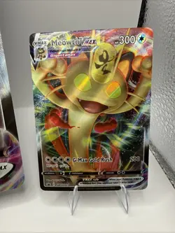 JUMBO Meowth VMAX SWSH005 + Normal Size Duo Promo Card VMAX - Image 4