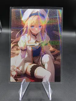 Priestess Goblin Slayer Holographic Anime Collectible Trading Card - Image 1