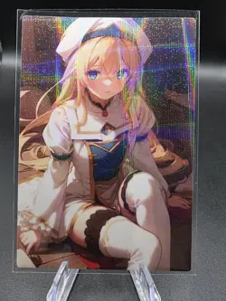 Priestess Goblin Slayer Holographic Anime Collectible Trading Card - Image 2