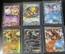 Pokemon TCG XY Era Card Lot Of 6 EX Holo Rares Lp-Hp - Image 1