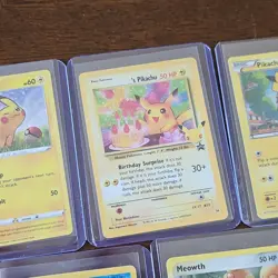 Pokemon TCG 7-Card Lot Holo Promo English: Pikachu Eevee Flareon Blastoise - Image 4