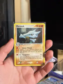 Pokemon Marowak 27/112 EX FireRed & LeafGreen Holo Rare 80 HP TCG Card - Image 1