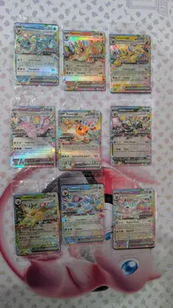 Pokemon Prismatic Evolutions Surprise Box Promo Set Sealed Mint All 9 Cards - Image 1