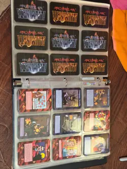 Illuminati New World Order Unlimited Trading Card Binder 92% Complete 378/409 - Image 2