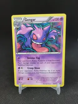 2015 Pokemon XY BREAKthrough 60/162 Gengar Holo - Image 1