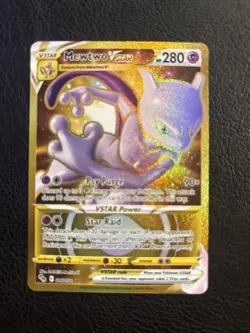 Mewtwo VSTAR (86) (Secret) Holofoil 086/078 Secret Rare Pokemon GO Near Mint - Image 1