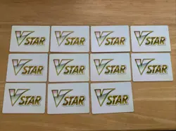 Pokemon V Star Marker Cards Lot Of 11 - Image 1