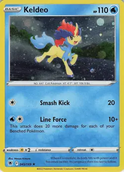 Keldeo - (Cosmos Holo) Holo Holo Rare Miscellaneous Cards & Products 045/189 NM - Image 1