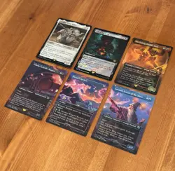 MTG LotR Prerelease Surge Foil Promo Lot, Lord of the Rings, Gandalf, One Ring - Image 2