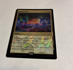 City of Brass (Surge Foil) Commander: Teenage Mutant Ninja Turtles Foil - Image 1