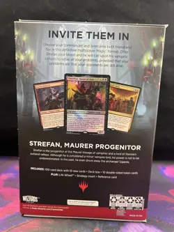 Magic the Gathering Commander Innistrad Crimson Vow Vampiric Bloodline Sealed - Image 2