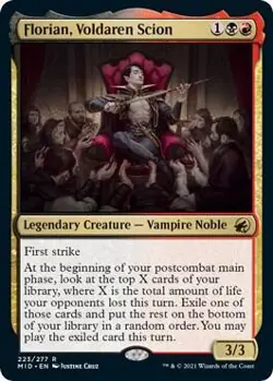 Florian, Voldaren Scion - 223 - Near Mint - Innistrad: Midnight Hunt - Image 1
