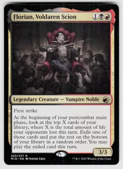 Florian, Voldaren Scion - 223 - Near Mint - Innistrad: Midnight Hunt - Image 2