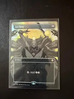 Sol Ring (Borderless) Commander: Secrets of Strixhaven Foil p 427 - Image 1