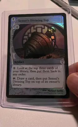 Sensei’s Divining Top mtg future sight foil - Image 1